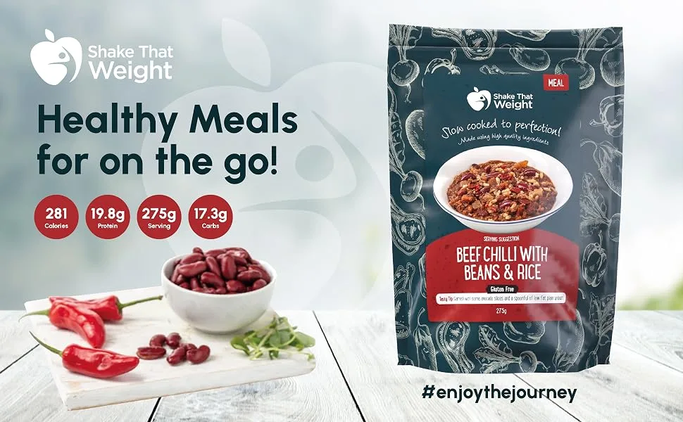 Beef Chilli with Beans High Protein Ready Meal | Camping Hiking Gym Beef Chilli 1 - Main Banner