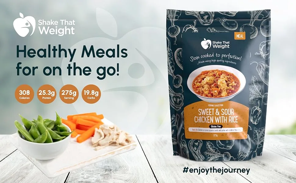 Sweet and Sour Chicken with Rice High Protein Ready Meal | Camping Hiking Gym Sweet & Sour Chicken 1 - Banner