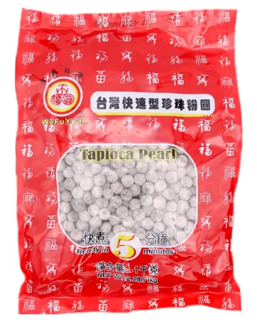 Vmart WuFuYuan Black Boba Tapioca Pearls 1kg - tapioca pearl 1kg