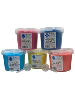 Baking Beauty and Beyond Premium Floss Sugar for Cotton Candy - Cotton Candy Flossing Sugar with Natural Ingredients Perfect for Every Occasion Bulk Floss Sugar 800g - Mango Flavour - Cotton Candy Floss Sugar