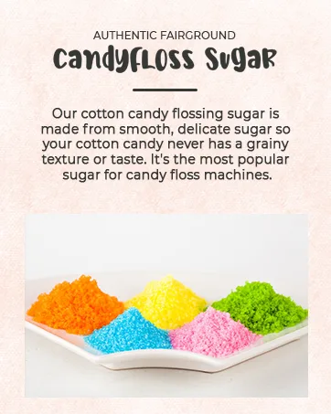 Baking Beauty and Beyond Premium Floss Sugar for Cotton Candy - Cotton Candy Flossing Sugar with Natural Ingredients Perfect for Every Occasion Bulk Floss Sugar 800g - Cherry Flavour - Cotton Candy Sugar, Sugar Free Candy