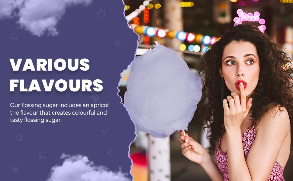 Baking Beauty and Beyond Premium Floss Sugar for Cotton Candy - Cotton Candy Flossing Sugar with Natural Ingredients Perfect for Every Occasion Bulk Floss Sugar 800g - Blackcurrant Flavour - Cotton Candy Sugar Flavours - Cotton Candy Floss Sugar in 51 Flavours - Floss Sugar for Cotton Candy