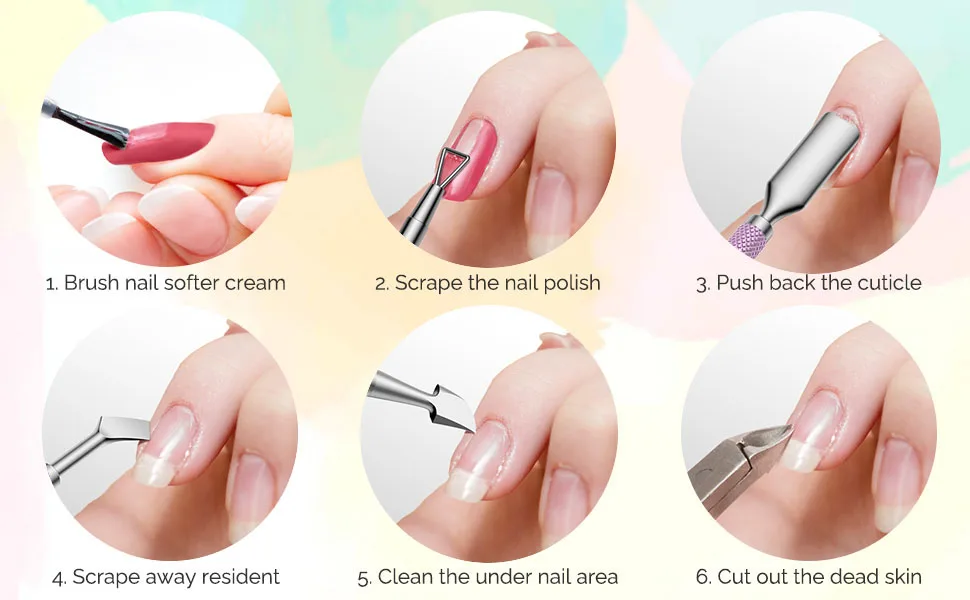 MELODYSUSIE Nail Clippers Tip Cutters for Acrylic False Fake Gel Artificial Nails Rustproof Sharp Professional Manicure Pedicure Trimmer Nail Care Tools (Small D-Pink) Small D-pink - nail clipper