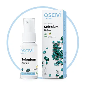 Osavi Selenium Oral Spray 200mcg (Pineapple) - 26 ml. - Osavi Selenium Oral Spray, 200mcg (Pineapple) - 26 ml.