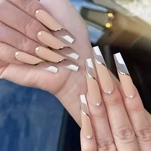 BNG Dual Forms System Flat Square Full Cover Poly Nail Gel Extension Mold Tips Professional 130 PCS Nail Form Quick Building Reusable Mold N - product information 26