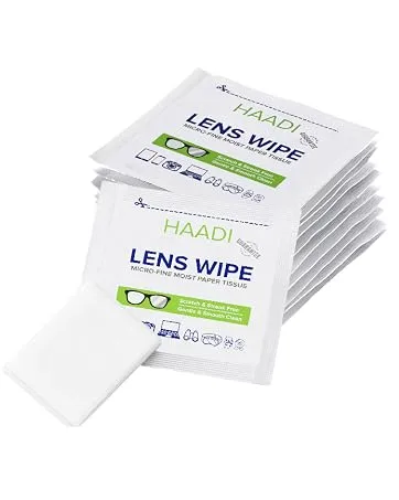 Glasses Cleaner Wipes 200 Individually Wrapped Lens Wipes Multipurpose Suitable for Spectacle Lenses Cameras Binoculars Mirrors Screens Optical and Electronic Devices - travel contact lens solution