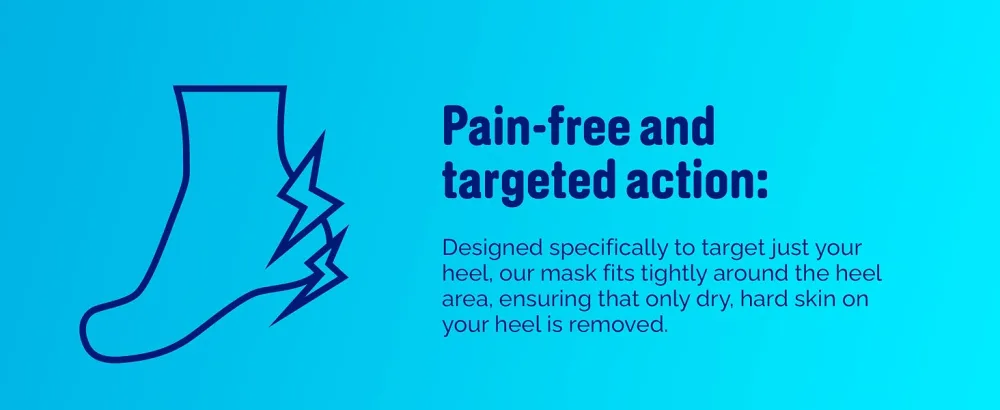 Scholl ExpertCare Exfoliating Heel Peel Foot Mask for Visibly Softer and Smoother Heels Clinically Proven - 1 Pair - nano 4 2b