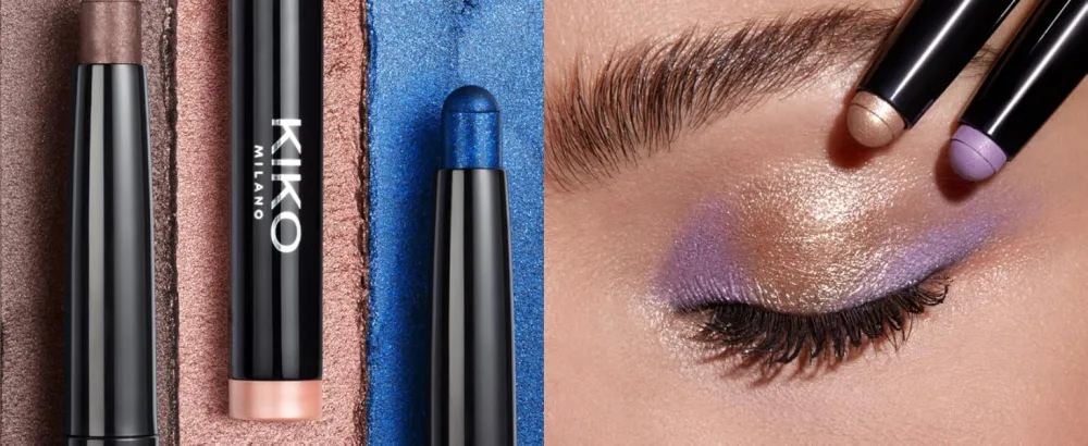 KIKO Milano Long Lasting Eyeshadow Stick 23 | Stick Format Eyeshadow With A Creamy Formula And Extreme Hold 23 Black - Long Lasting Eyeshadow Stick