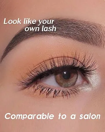 Lash Clusters 84 Pcs Cluster Lashes Eyelash Clusters DIY Cluster Eyelash Extensions Individual Lashes Thin Band & Soft(Cloudy D-16mm) D-16mm Cloudy - product information 4