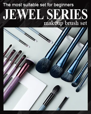 EIGSHOW Makeup Brushes 21Pcs Makeup Brush Set Professinal Makeup Brushes with 5 Face &16 Eye Brushes High-end Premium Clutch Bag for Halloween Makeup(Black Swan) - 15-1