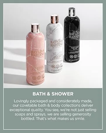 Baylis & Harding Sweet Mandarin & Grapefruit Ultimate Care Gift Set (Pack of 1) - Vegan Friendly - Bath & Shower Image