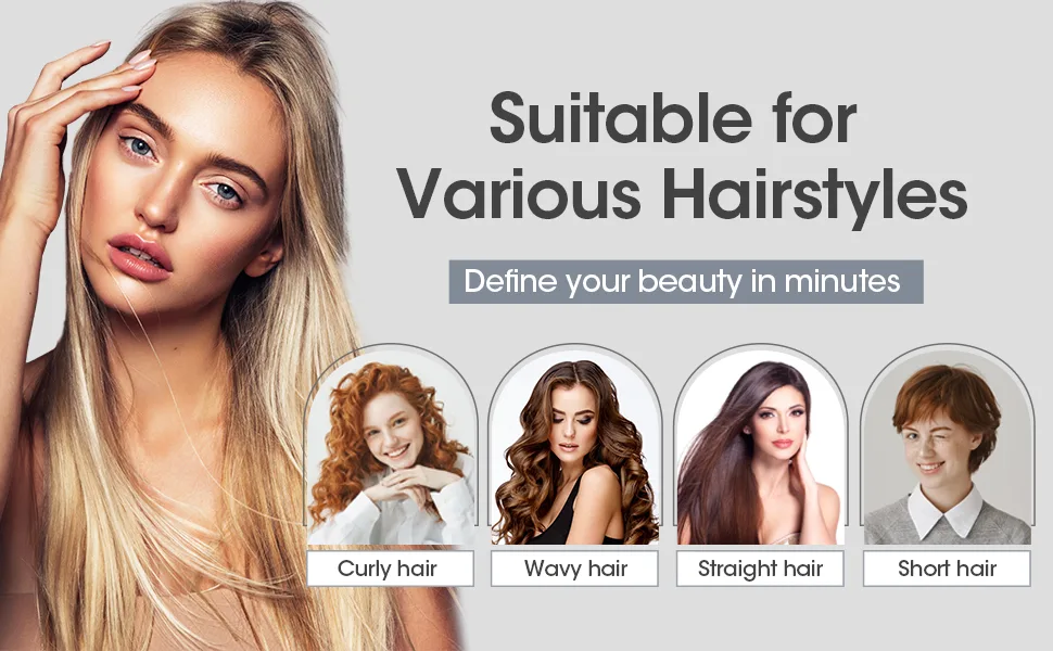 Diffuser and Adaptor Compatible with Dyson Airwrap Styler Attachments Airwrap Diffuser Hood Nozzle Fitting for Airwrap Styler Into A Hair Dryer Combination - Diffuser and Adapter
