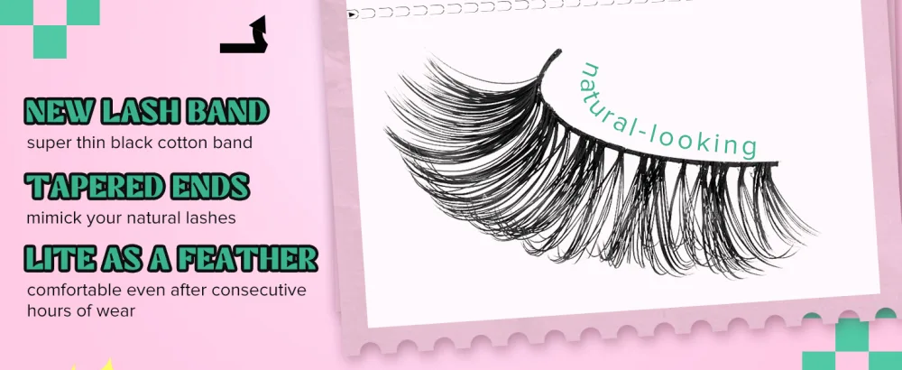 Mink Lashes Full Volume Lashes Natural Look False Lashes Cat Eye Lashes Lifting Effect False Eyelashes 10 Pairs D-M07 D-M07 (14mm) - Mink Lashes Full Volume Lashes Natural Look like kiss lashes