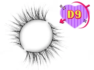 Mink Lashes Full Volume Lashes Natural Look False Lashes Cat Eye Lashes Lifting Effect False Eyelashes 10 Pairs D-M07 D-M07 (14mm) - Mink Lashes Full Volume Lashes Natural Look like kiss lashes