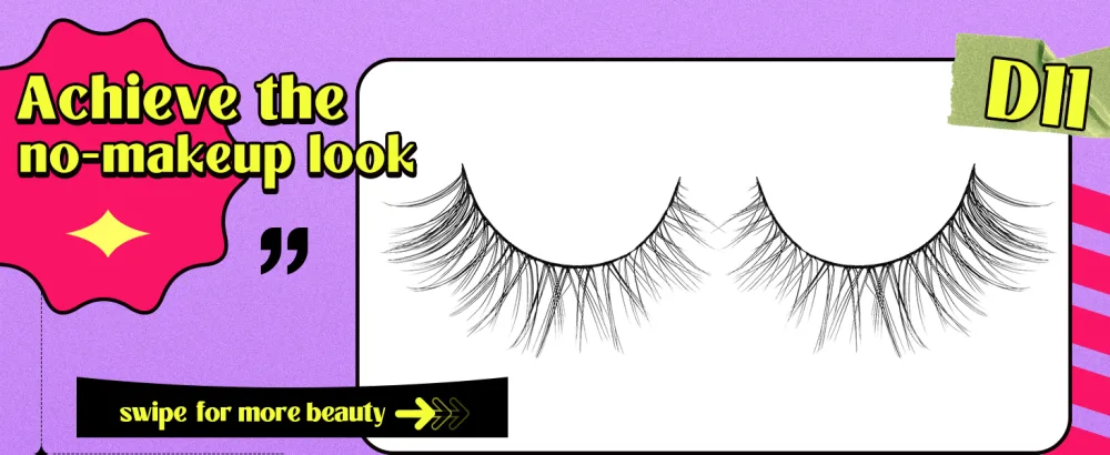 Lashes Wispy False Eyelashes Gradient False Lashes Natural Look Small Lashes Fake Lashes Faux Mink Eyelashes 7 Pairs D11 D11 Gradual-10mm - Mink Lashes Full Volume Lashes Natural Look like kiss lashes