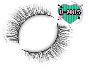 Lashes Wispy False Eyelashes Gradient False Lashes Natural Look Small Lashes Fake Lashes Faux Mink Eyelashes 7 Pairs D11 D11 Gradual-10mm - Mink Lashes Full Volume Lashes Natural Look like kiss lashes