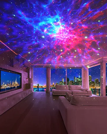 Galaxy Projector HD RGB Star Projector Night Light Projector for Bedroom 15 White Noise Galaxy Light Projector HiFi Bluetooth Speaker Galaxy Light Remote&Timer Sensory Lights Projector Light for kids Deep Sky Blue - galaxy projector star projector for bedroom galaxy lights for bedroom galaxy projector for bedroom