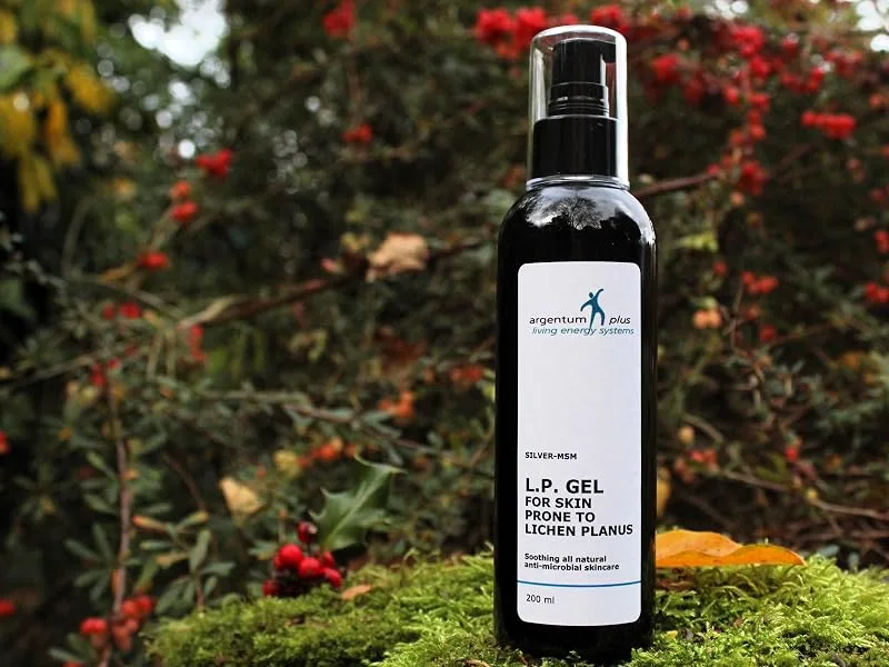 argentum plus - Silver-MSM Lichen Planus Gel 200 ml | for Skin Prone to Lichen Planus - Silver-MSM Lichen Planus Gel 200 ml wild