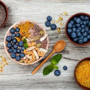 Earths Basket Organic Bee Pollen granules Raw & ethically harvested 75g - Racipe 1