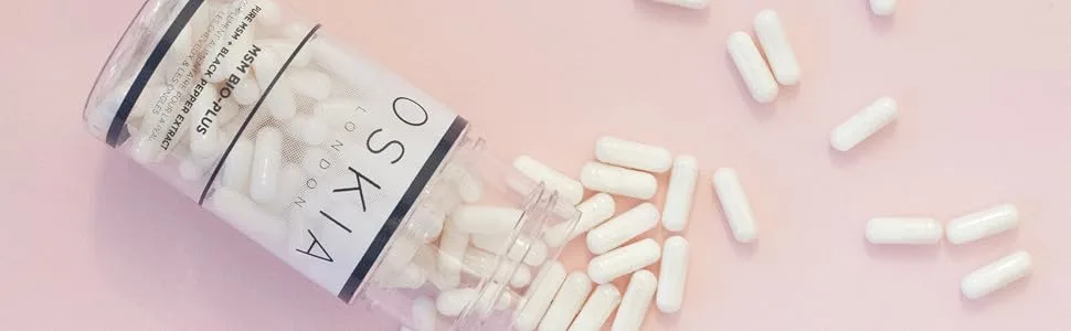 OSKIA MSM Bio-Plus Beauty Supplements 120 Capsules - product information 5