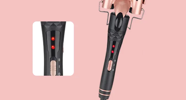 5-in-1Curling Wand Iron Multifunction Curling Tongs Set with Interchangeable Ceramic Coating Barrels Curling Wand for Long/Short Hair LCD Display for Different Size Curls and Waves - product information 13