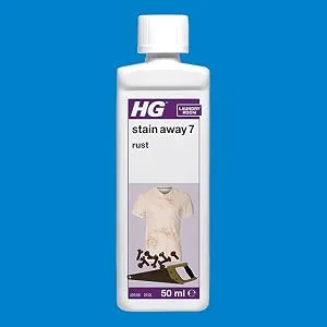 HG Stain Away 7 Rust Stain Remover for Stubborn Rusty Marks Erases Stains from Clothes Tiles Flagstone Concrete & Natural Stone Surfaces Textile Safe 50ml (426005106) - product information 4