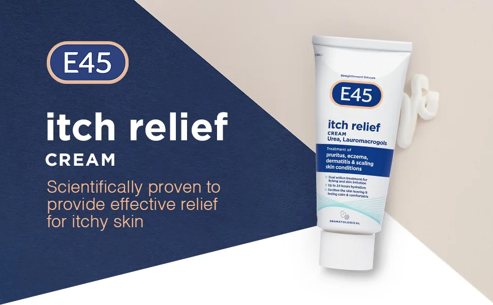 E45 100g Itch Relief Cream - E45 Itch Relief Cream 100g