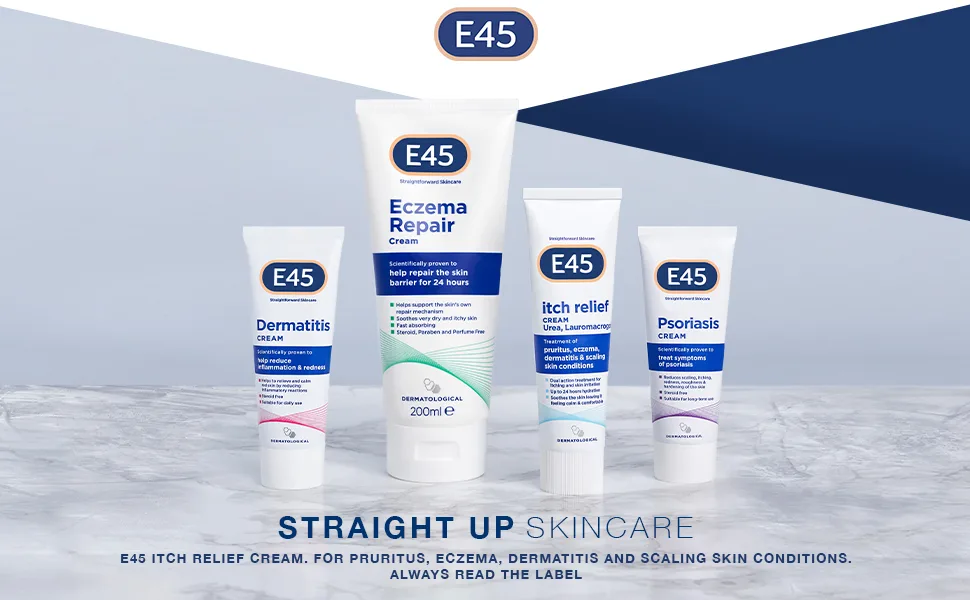 E45 100g Itch Relief Cream - E45 Itch Relief Cream 100g