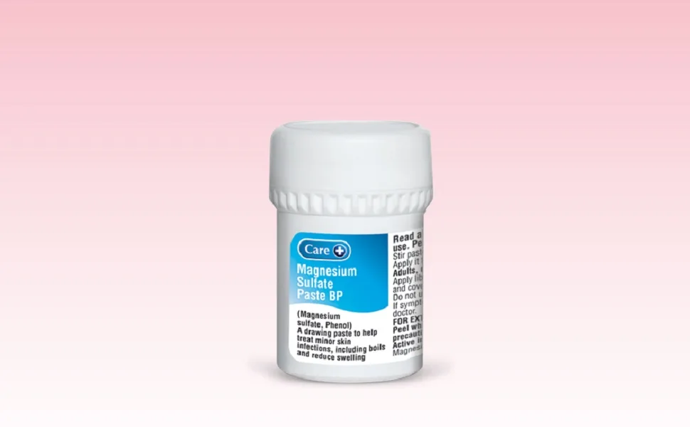Care Magnesium Sulphate Paste 50g Drawing Ointment for Inflammatory Conditions - product information 1