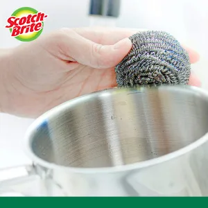 3M Scotch-Brite 43980 Duo Cleaning Sponges 2-Piece Grey Silver Stay fresh - product information 4