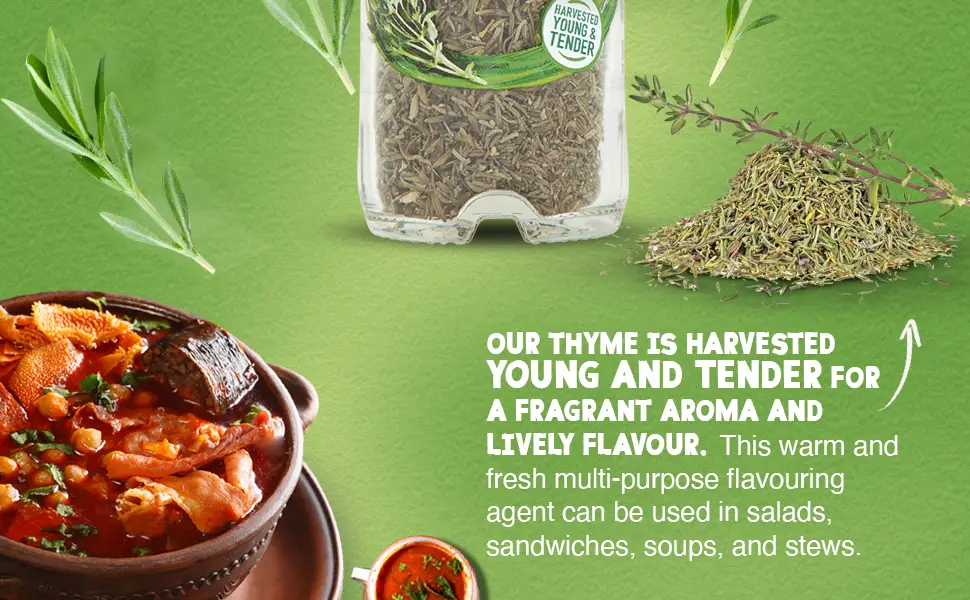 Schwartz Thyme 11g Single - product information 2