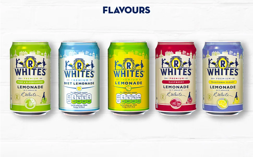 R Whites Premium Lemonade 2L - R. Whites Lemonade