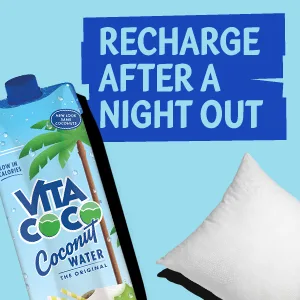 Vita Coco 100% Pure Coconut Water - Naturally Hydrating - 1L - vita coco