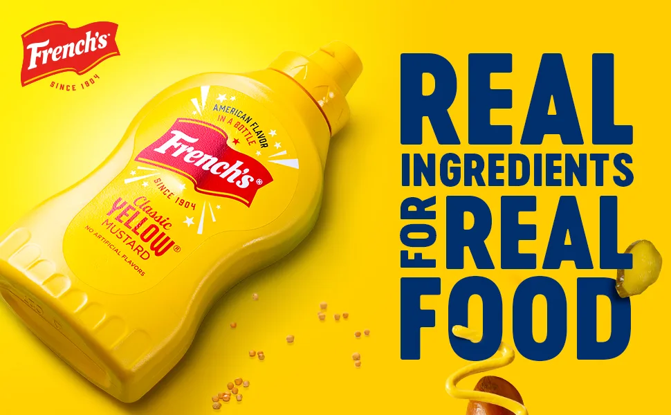 French's Classic Yellow Mustard 226g Yellow Mustard 226 g (Pack of 1) - product information 1