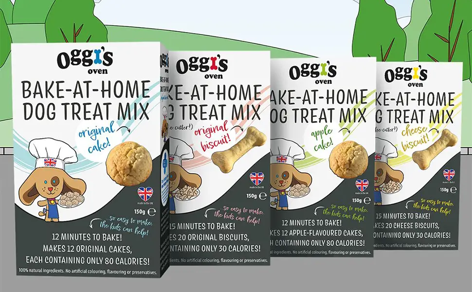 Oggi's Oven Dog Cake Mix Baking Kit Original 150g - Oggis Oven A+ Section 3