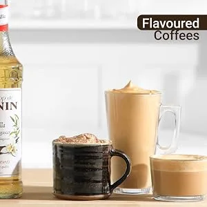 MONIN Premium Popcorn Syrup 700 ml Popcorn 700 ml (Pack of 1) - coffee syrup