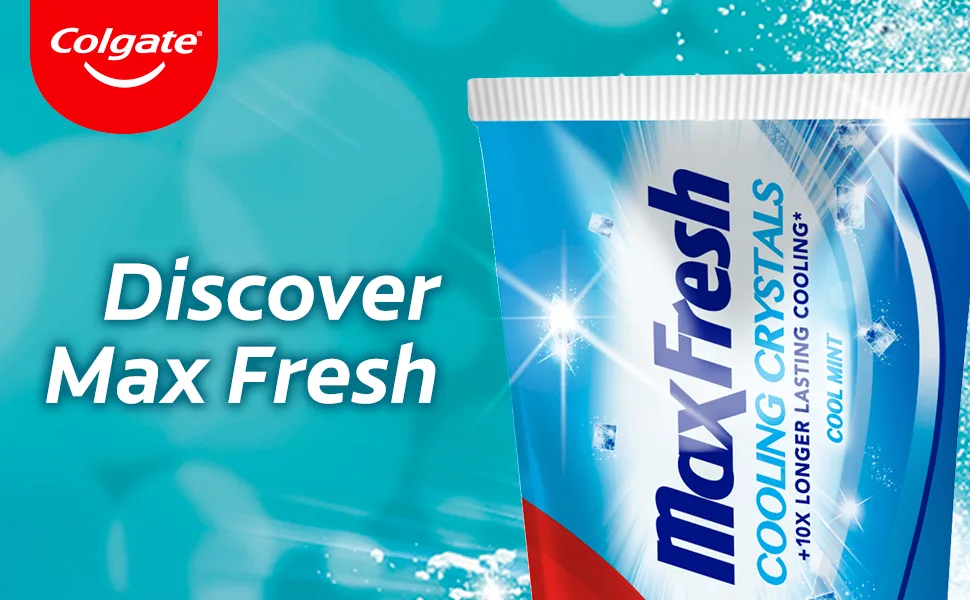 Colgate Max Fresh Cooling Crystals Toothpaste 125ml 125ml Cooling Crystals - toothpaste