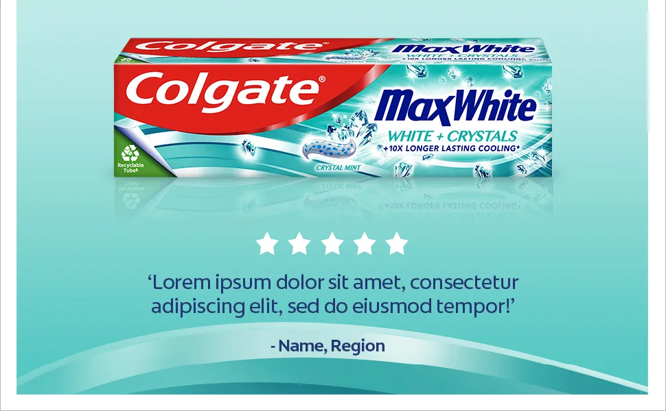 Colgate Max White Crystals Whitening Toothpaste 75ml 75 ml (Pack of 1) - B073V1Z4L8