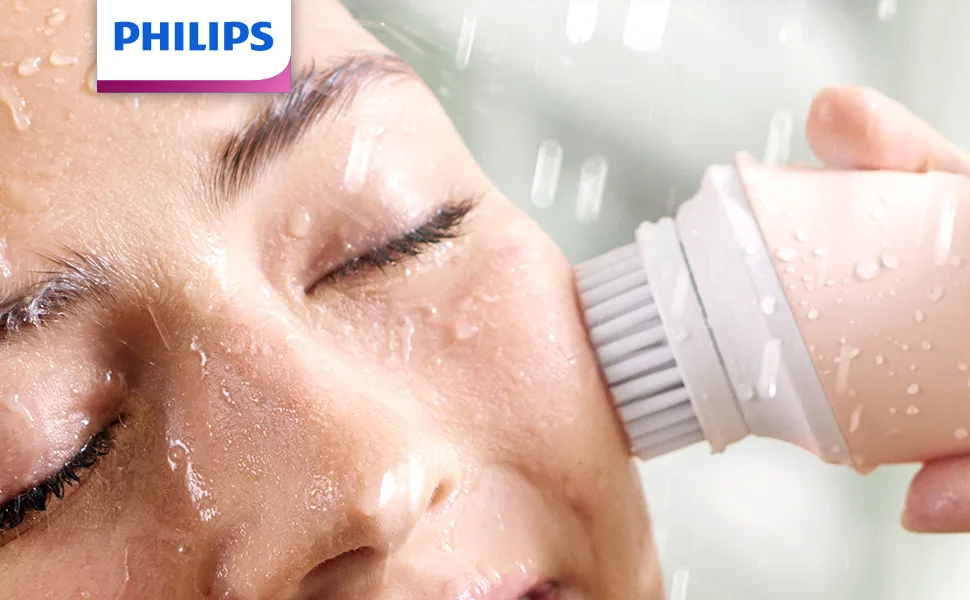 Philips VisaPure Mini Facial Cleanser - BSC111/06 Waterproof Compact Mini - Hello!