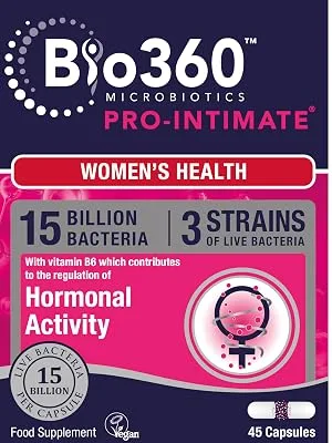 Natures Aid Bio360 Pro-Intimate (15 Billion Bacteria) from Natures Aid Women's Health 45 Capsules - bio360 pro-intimate