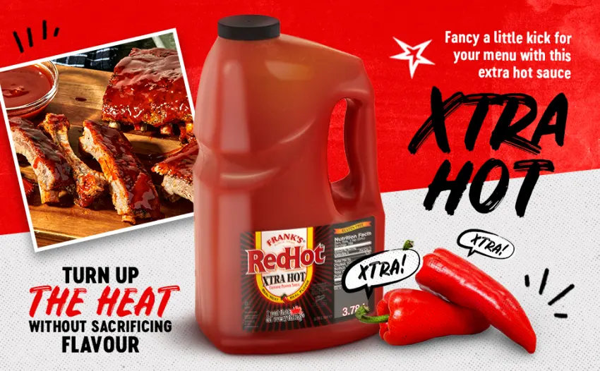 Frank's RedHot Buffalo Wings Sauce Authentic Flavour Blend of Heat & Spice Bulk Container 3.8L - product information 5