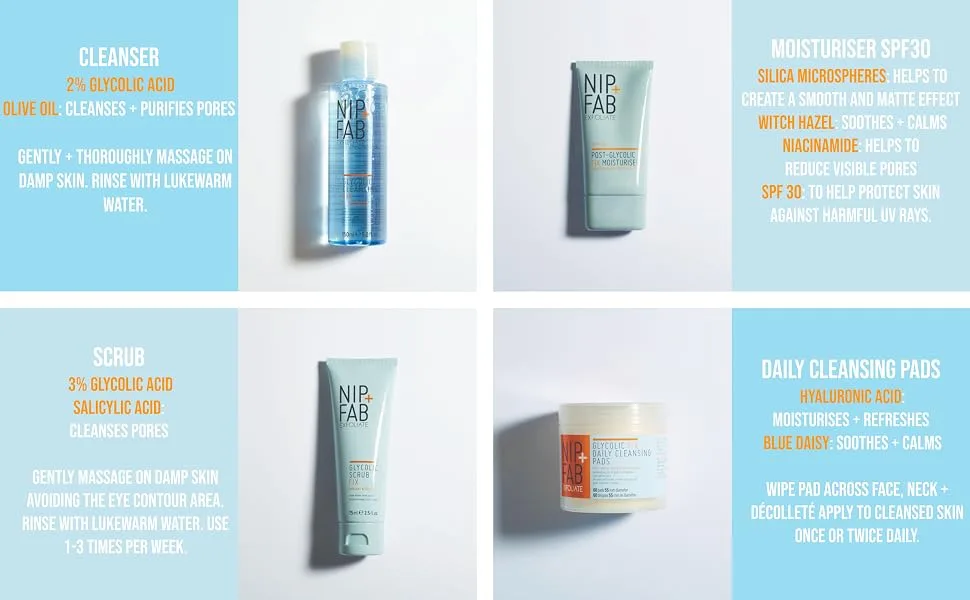 Nip+Fab Glycolic Polish Pad - glycolic