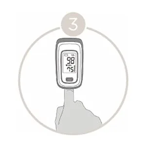 Kinetik Wellbeing Finger Pulse Oximeter In Association with St John Ambulance Single - step 3