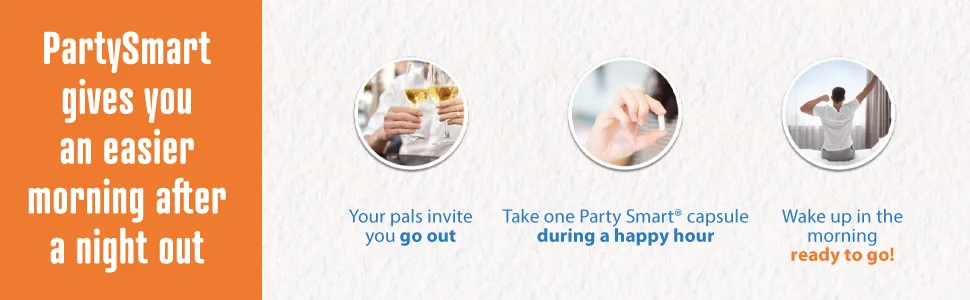 Himalaya PartySmart Provides Axtioxidants for a Fun Night Out and a Better Tomorrow 250 mg 12 Capsules - Himalaya PartySmart Provides Axtioxidants for a Fun Night Out and a Better Tomorrow 250 mg