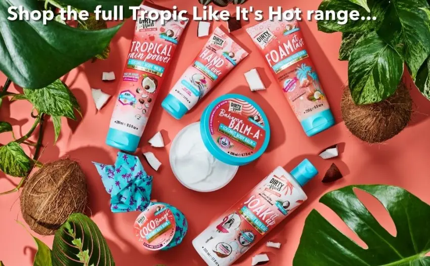 Dirty Works Tropic Like it's Hot Coco-Bango Coconut Bath Bomb 150g - Coco bango 5