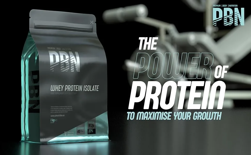 PBN - Premium Body Nutrition - Whey-ISOLATE Protein Powder 1kg Chocolate - 33 Servings Chocolate 1 kg (Pack of 1) - isolate protein powder