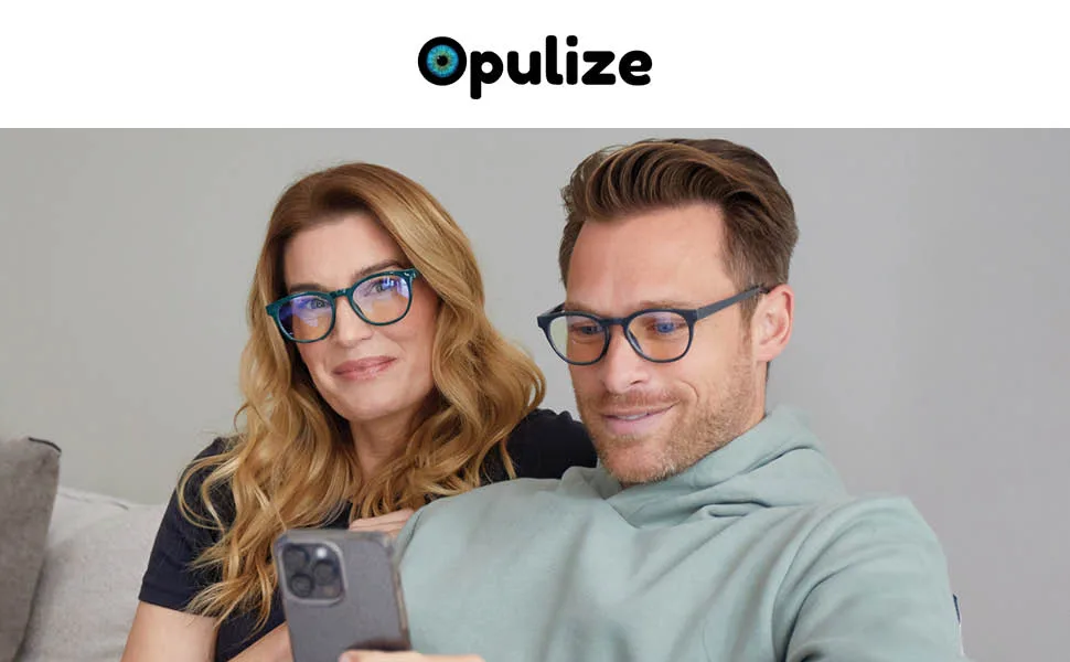 Opulize Met - Blue Light Blocking Glasses Slim Round Frame Scratch Resistant Spring Hinges Improve Sleep Computer Gaming Anti-Reflective Black Mens Womens B60-1 +0.00 0 Magnification (Pack of 1) Black - opulize blue block