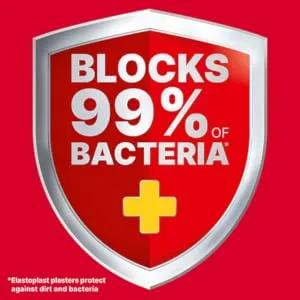 Elastoplast Sensitive Hypoallergenic Plasters Light (20 Pieces) Plasters for Painless Removal Soft and Breathable Fabric Plasters Strong Adhesive Light Skin Tone Sensitive Plasters - Fabric Range - Lifestyle 3 500x500px.png
