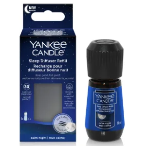 Yankee Candle Sleep Diffuser Refill | Calm Night Electric Fragrance Diffuser Refill | Up to 30 Nights of Fragrance Calm Nights Sleep Diffuser Refill Single - product information 2