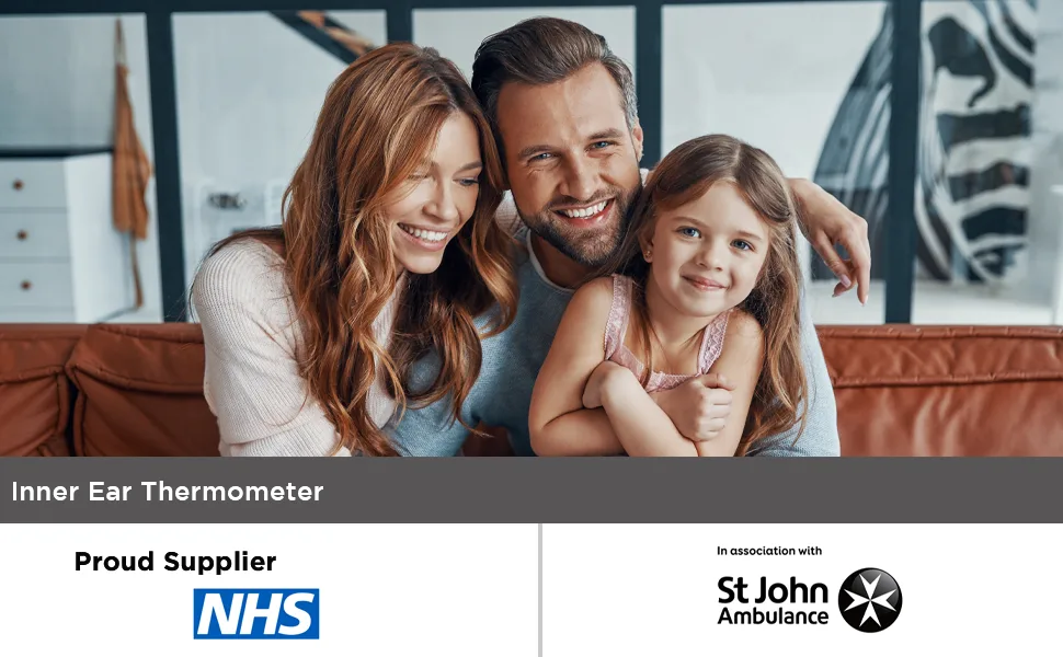 Kinetik Wellbeing Inner Ear Thermometer In Association with St John Ambulance - Inner Ear Thermometer